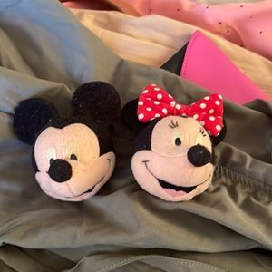 Mickey and Minnie magnet set